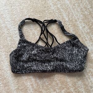 lululemon athletica Black and White Sports Bra